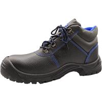 SAFETREE Men's Cowhide Leather S3 SRC Metallic Safety Shoes Construction Boots Work Footwear Waterproof Steel Toecap