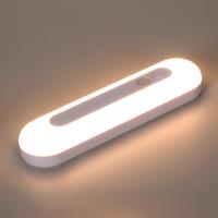 Motion Sensor LED Lamp, USB Rechargeable Cabinet Lamp Adjustable Brightness Stick-on Magnetic Night
