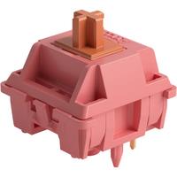 Akko Rosewood Switch 5 Pins 40gf Linear Switch Factory Lubed Deep Low-pitch Compatible with MX Mechanical Keyboard (45 pcs)