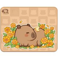 Akko Cute Capybara Mouse Pad 360X280mm Cartoon E-SportsGame Keyboard Mice Pad Kawaii Anti-slip