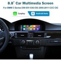 8.8'' Wireless Apple CarPlay Android Auto For BMW Series 3 5 E60 E61 E90 E91 E92 E93 CCC CIC System