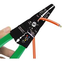 LAOA 8inch Wire Stripper Pliers Multifunction Stripping Shear Cable Cutter Stripper Electrician Hand Tool
