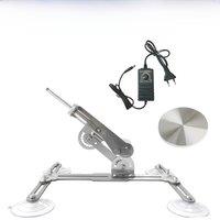DIY Electric Linear Actuator 39mm Stroke Reciprocating Linear Actuator Stainless Steel Stand Holder Base Power Supply 60mm Disk