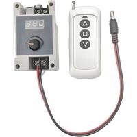 433M Wireless Remote Control DC Motor Speed Controller 12V 24V PWM Induction Speed Switch 5A