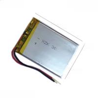 3.7V Li Polymer battery For Bluetooth digital car audio medical speaker smart Pet water steamer battery 650mAh 383450