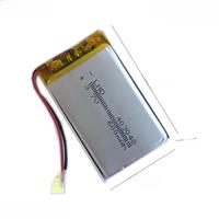 3.7V Li Polymer lithium battery 600MAH For positioner car pick navigation speaker number 403048