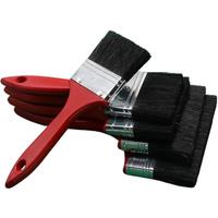 1/1.5/2//2.5/3/4/5/6 inch Paint Brush Home Decoration Paint Brush Plastic Handle Soft Hair Brush Wall and Furniture Paint Tool