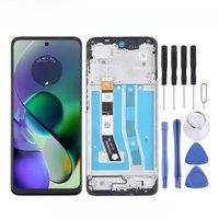 6.5-inch LCD Screen with Frame For Motorola Moto G54 5G Phone Display and Digitizer Full Assembly Repair Spare Part