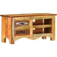 TV furniture 80x30x40 cm luxurious solid reclaim wood furniture TV cabinet modern minimalist LED