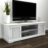 Furniture White TV luxury wood furniture TV cabinet modern minimalist LED furniture TV living room