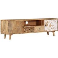 Furniture TV TV should be found luxury solid mango wood furniture TV cabinet modern minimalist LED