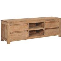 Furniture TV TV 115x30x40 cm solid wood luxurious furniture TV cabinet modern minimalist LED