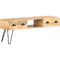 Furniture TV should be made of luxury mango tree solid wood furniture TV cabinet modern minimalist
