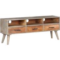 Furniture Gray TV should be seen as 35x51 cm solid wood raw mango tree luxury furniture TV cabinet modern minimalist LED furniture TV living room furniture Table TV furniture Nordic modern small