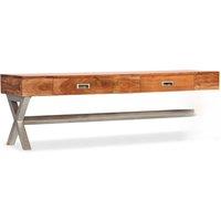 Furniture TV with drawers Wood Acacia finish in Sesham cm luxurious furniture TV cabinet modern minimalist LED TV living room furniture TV Table Nordic modern small apartment