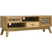 Furniture Brown carved TV TV TV luxury wood TV TV modern minimalist LED furniture TV living room furniture TV Table modern Nordic furniture modern small apartment