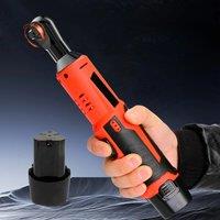 12V/18V Electric Wrench Cordless Electric Screwdriver Remover 3/8" Angle Ratchet Impact Drill