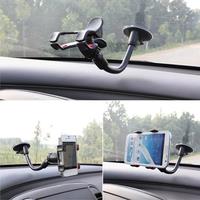 New 360 Rotating Car Phone Holder Universal Dashboard Mount Car Holder GPS Phone Stands Auto