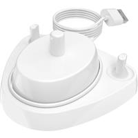 Electric Toothbrush USB Charger Base & Toothbrush Heads Holder Set Compatible with Oral B Braun Electric Toothbrushes PRO Series