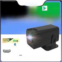 Polaring P50 Android Projector Amlogic 950S 5G Wifi BT 350Ansi Cinema Home Keystone HDMI Proyector 1080P 4K projector