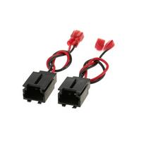 2pcs Audio Speaker Cable Adapter Plug Studio Wire Harness Connector Fo Citroen C2/Peugeot 206