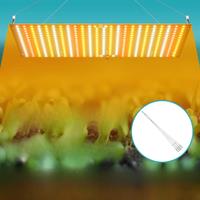200W LED Full Spectrum Plant Gorw Light 100-240V Growth Box UV IR Quantum Board Veg/Bloom 2Modes Greenhouse Tent Seeds Fill Lamp
