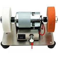 Mini Household Electric Desktop Double Grinder Mini Coarse And Fine Double Grinding Wheel Machine