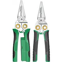 LAOA 8-In-1 Stainless Steel Multifunctional Wire Stripping Pliers for Wire Winding Electrical