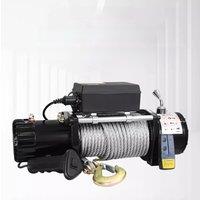 12V/24V Electric Winch Waterproofing Car Mounted Small Crane Off-road Automotive Self-Help Electric