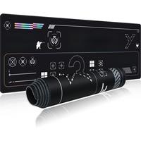 EXCO Gaming Mouse Pad Large Extended Keyboard Mousepad with Stitched Edge Non-Slip Rubber Base Computer Desk Mat for Home Office