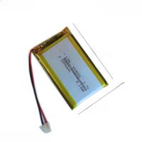 3.8V Lithium Polymer Rechargeable battery li-po 604060 For GPS navigation Bluetooth speaker LED tablet PC laptop 2200mAh