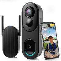 Botslab 5MP Video Doorbell Smart Home Intercom with Chime Human Detection Support Alexa Fisheye