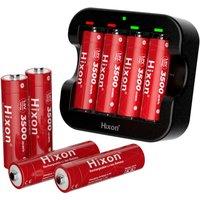 2A Aa 1.5V AA Lithium Rechargeable Battery 3500mWh 1.5v aa Liion battery For Clocks、Mice、Computers、Toys、Mouse,、Doorbell、remote