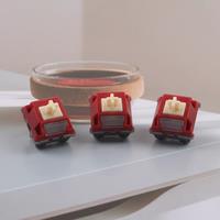 Keychron Huano Rose Latte Switch 5Pin Custom Game office Mechanical Keyboard Linear Switches For Factory lubrication Accessories