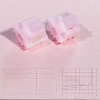 Outemu Wuhai Fog Sea Nanliang Pink Switch Linear 5pin Factory Fine Lubed Smooth For Custom Mechanical Games Keyboard MX Switches