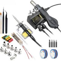 JCD 8898Max Soldering Station 750W 2 in 1 Soldering Iron Hot Air Gun Rework Welding Station Set For Phone Welding Repair Tools