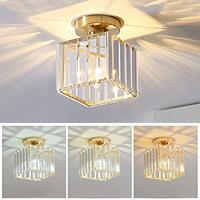 Crystal Ceiling Light Corridor Channel Ceiling Lamp Luxur Balcony Aisle Lamp Home Foyer Track Light Kitchen Ceiling Light