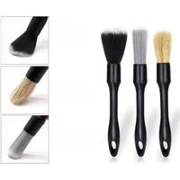 Hot 3pcs Cleaning Brush Car Air Conditioning Vent Clean Crevice Sweep Dust Duster Car Interior with Brush Car Wash Tool Set