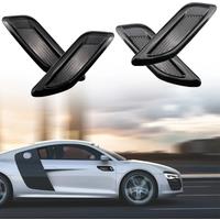 2PCS airflow intake hood vent engine hood decoration side air outlet spoon shaped exhaust hood universal external accessories