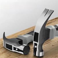 DGEVMultifunctional Mini Claw Hammer, Anti Slip And Shockproof Hammer, Professional Grade,Magnetic