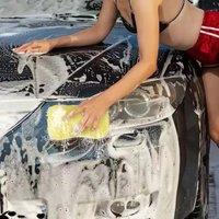 High Density Car Washing Sponges 8 Shaped Sponges Block Car Cleaning Waxing Tools Cleaning Accessories Car Cleaning Supplie