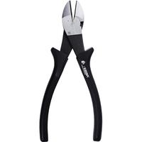 KEIBA Japan imported steel wire cutters Diagonal wire cutters 8-inch black handle rubber pliers cable cutters ET-227