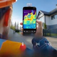 15 Zoom Thermal Imaging Camera Industrial 600℃ Heat Detect Handheld Thermal Imager 256 192