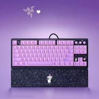 Razer Sanrio Kuromi Edition Ornata V3 Tenkeyless Low Profile RGB Gaming Keyboard Mecha-Membrane Switches - UV-coated Keycaps