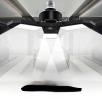 E27 220V LED Garage Light Folding Deformable Bulb E26 110V 40W 60W 80W For Home Warehouse Basement Workshop Lamp Cold/Warm White