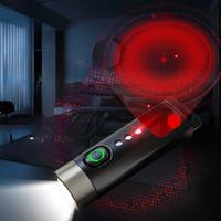 Philips EDC Flashlight with Camera Detector LED Rechargeable Mini EDC Pocket Flashlights with Red Light Filter for Self Defense