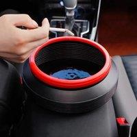 4L car garbage bin folding car mini bin 2-in-1 portable storage bin convenient car garbage bin RV