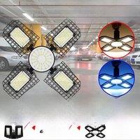 200W E27 220V LED Light Bulb E26 Garage Lamp Deformable Folding Spotlights Home Warehouse Workshop Lighting 110V Cold/Warm White