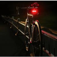 1200MAh LED Taillight Bicycle Rechargeable Rear Light Bicycle Safety Warning Light Bike Rear Tail Light