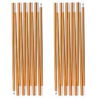 Outdoor Camping Equipment 8.5mm 3.330M Aluminum Alloy Tent Pole Alloy Tent Support Rod 1 Person Tent